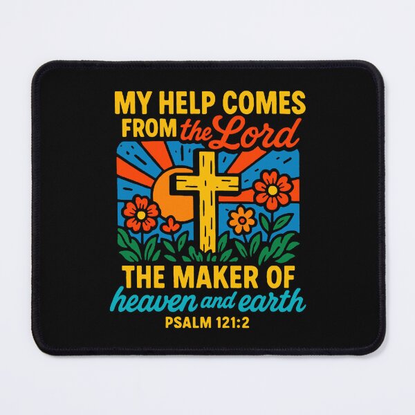 Item preview, Psalm 121:2 My Help Comes From The LORD The Maker Of Heaven And Earth designed and sold by plushism.