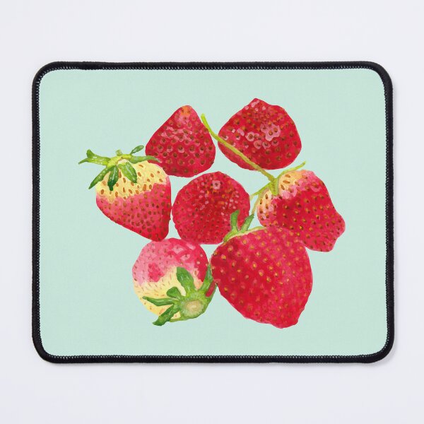 Item preview, Strawberries Watercolour Painting designed and sold by rachelmcintyreart.