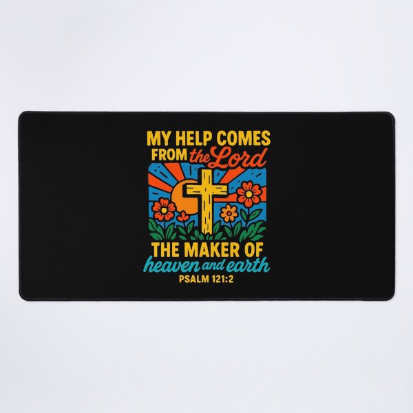 Item preview, Psalm 121:2 My Help Comes From The LORD The Maker Of Heaven And Earth designed and sold by plushism.