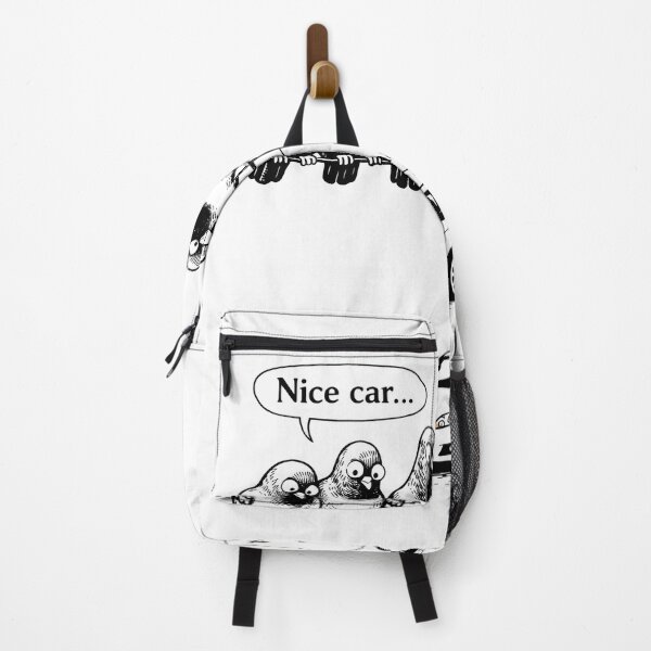Item preview, Nice Car… Pigeon Squad Meme – Funny Bird Humor Design designed and sold by Jokememe.
