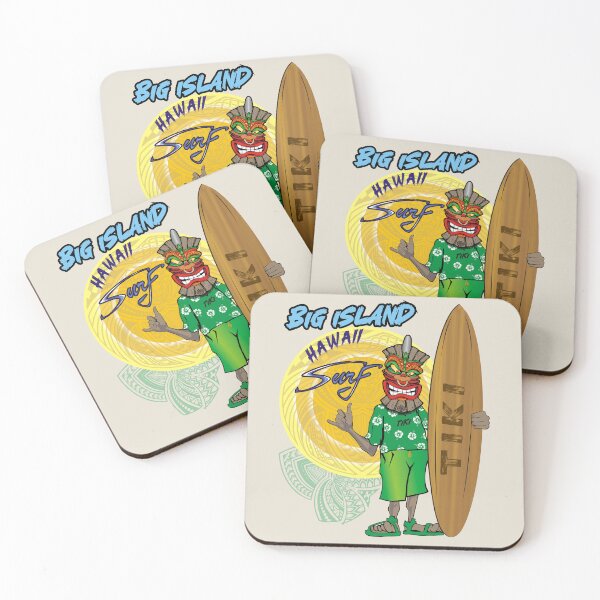 Item preview, Big Island Hawaii Tiki Surf vintage surfboard designed and sold by studioss76.