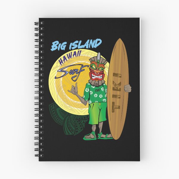 Item preview, Big Island Hawaii Tiki Surf vintage surfboard designed and sold by studioss76.