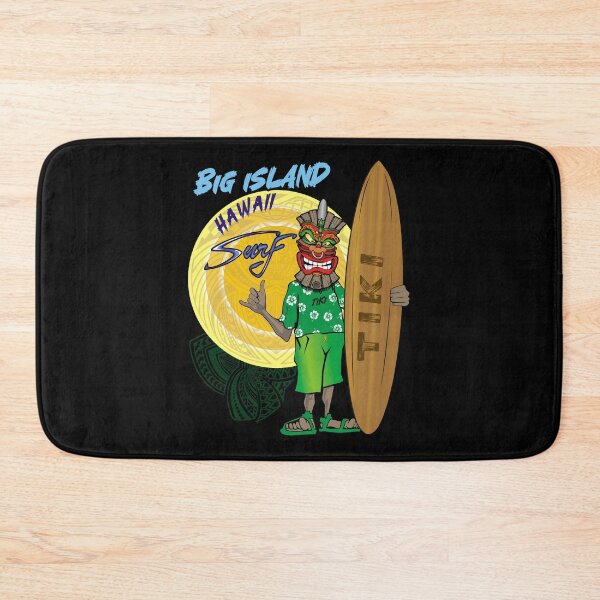 Item preview, Big Island Hawaii Tiki Surf vintage surfboard designed and sold by studioss76.