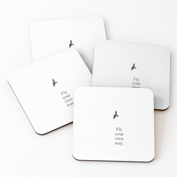 Item preview, Motivate quote fly your own way designed and sold by Basement Labs.