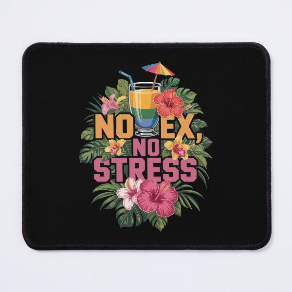 Item preview, No ex, no stress Divorce Party & Breakup Recovery designed and sold by Kuku-Craft.