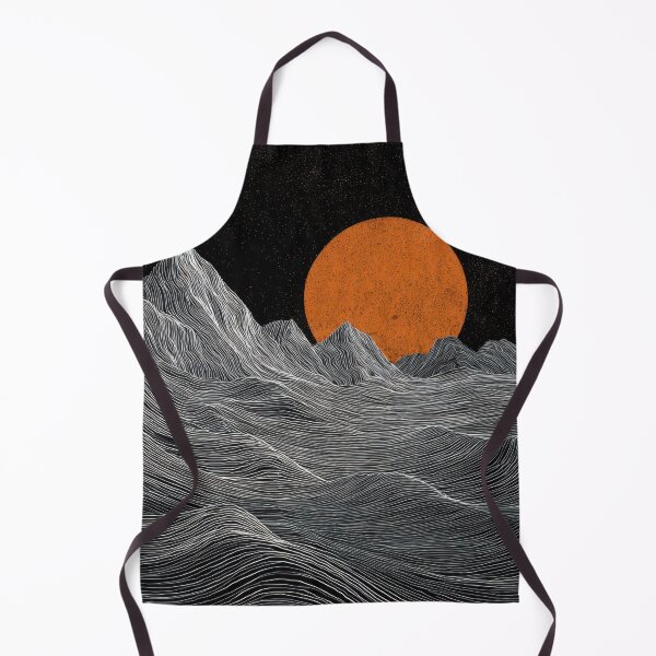 Item preview, Sunset over mountain waves designed and sold by anytka.