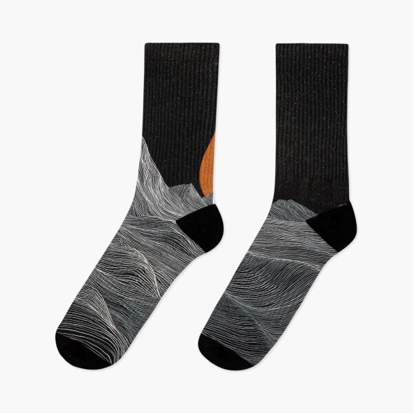 Item preview, Sunset over mountain waves designed and sold by anytka.