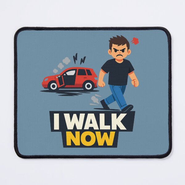 Item preview, Angry Walk Away From Car | I Walk Now Funny Fuel Crisis Meme designed and sold by PopCulturePixel.