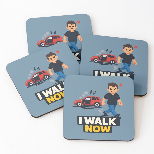 Item preview, Angry Walk Away From Car | I Walk Now Funny Fuel Crisis Meme designed and sold by PopCulturePixel.