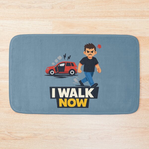 Item preview, Angry Walk Away From Car | I Walk Now Funny Fuel Crisis Meme designed and sold by PopCulturePixel.