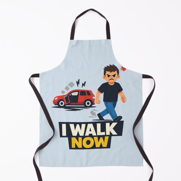 Item preview, Angry Walk Away From Car | I Walk Now Funny Fuel Crisis Meme designed and sold by PopCulturePixel.