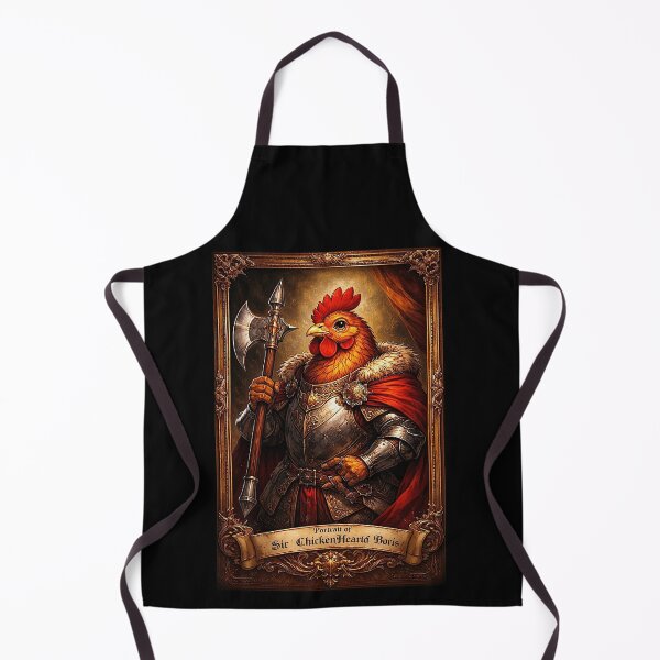 Item preview, Portrait of 'Sir ChickenHeartd Boris', the very romantic one designed and sold by NubesDesignCH.