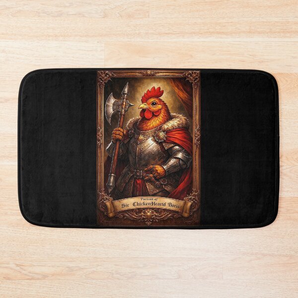 Item preview, Portrait of 'Sir ChickenHeartd Boris', the very romantic one designed and sold by NubesDesignCH.