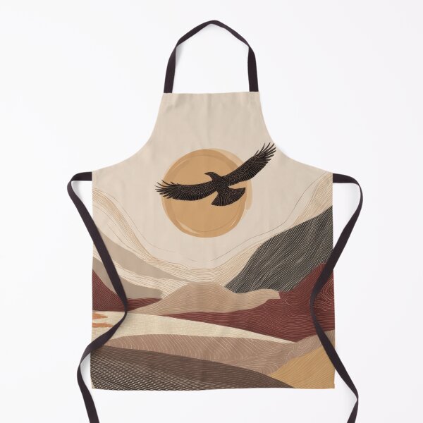 Item preview, Mountain landscape with eagle flying designed and sold by anytka.
