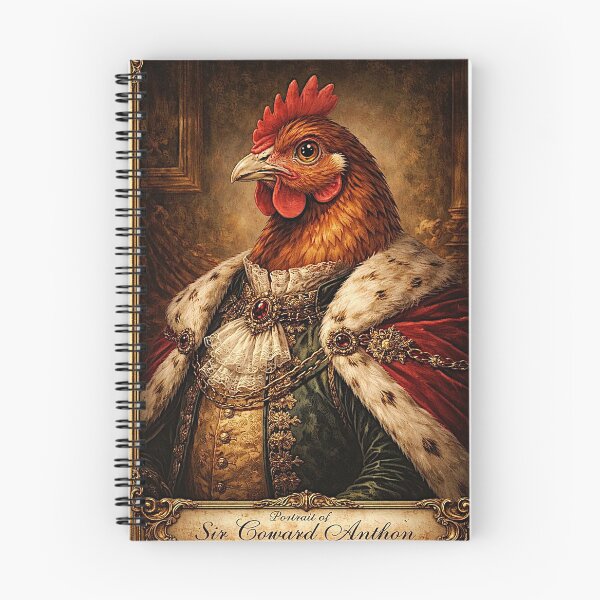 Item preview, Portrait of 'Sir Coward Anthon' the very coward designed and sold by NubesDesignCH.