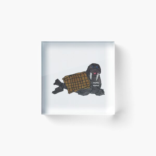 Item preview, Waffle walrus designed and sold by Amanda Crowther.