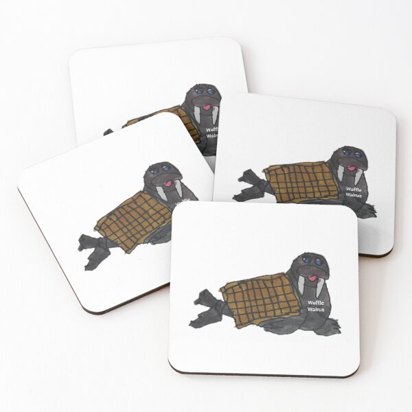 Item preview, Waffle walrus designed and sold by Amanda Crowther.