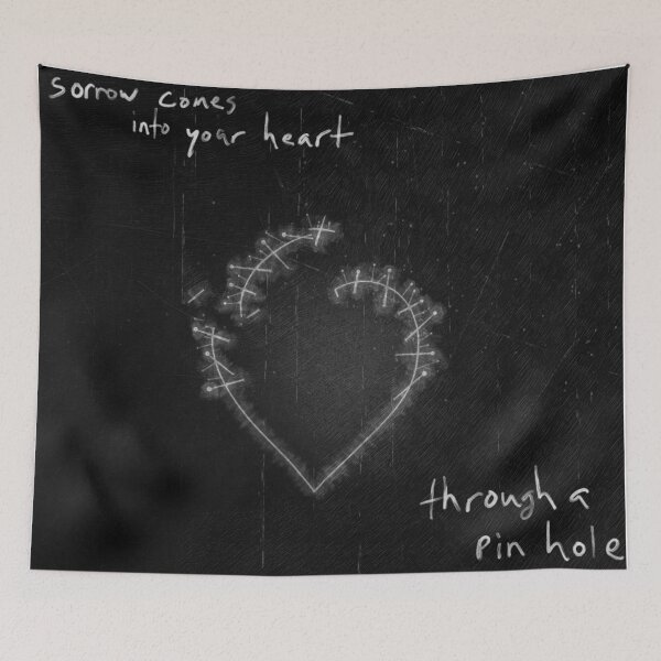 Item preview, sorrow comes into your heart designed and sold by kpccrafty.