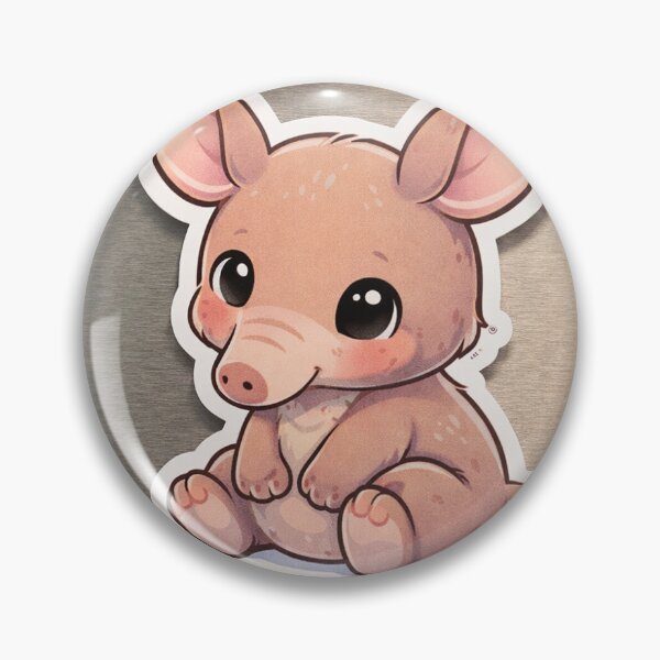 Item preview, “Adorable Baby Aardvark Kawaii Sticker” designed and sold by waghrahul9975.
