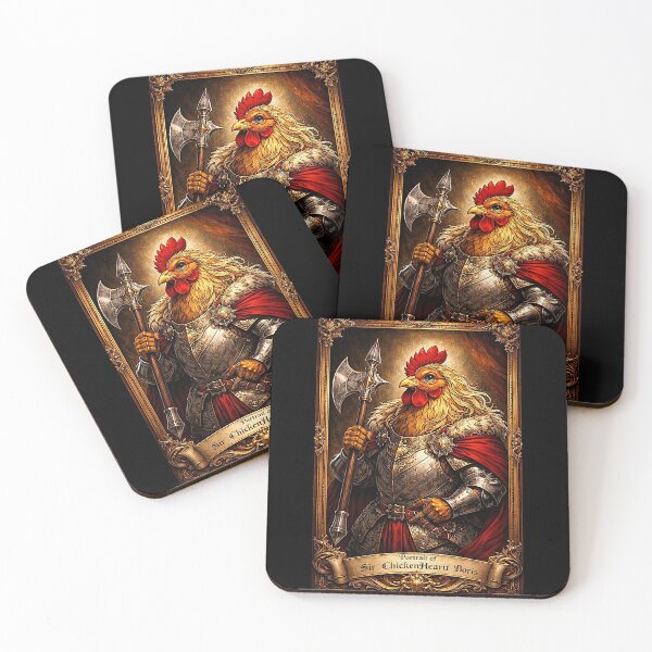 Item preview, Portrait of 'Sir ChickenHeartf Boris', the very blond designed and sold by NubesDesignCH.