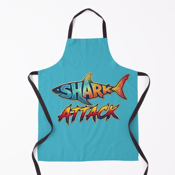 Item preview, Colorful Shark Attack Silhouette Logo designed and sold by mirojurin by AXXISS .