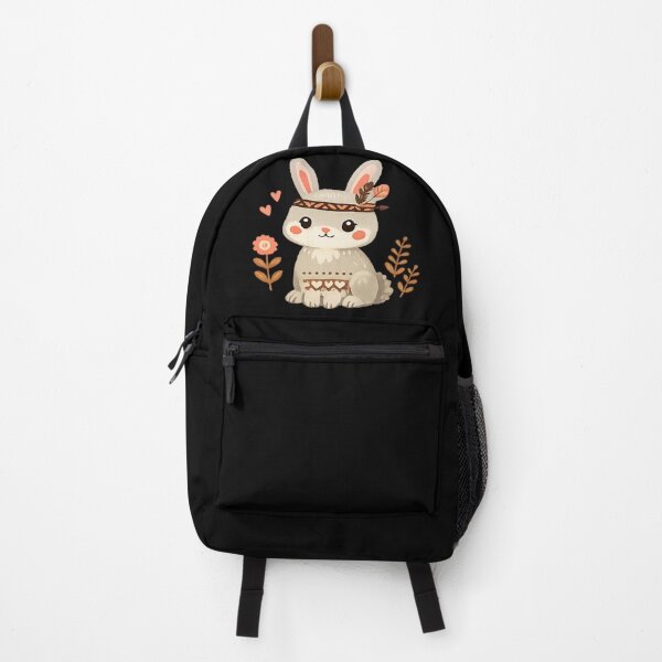 Item preview, Cute Boho Bunny – Kawaii Rabbit Illustration designed and sold by myforestfog.