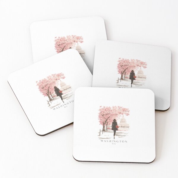 Item preview, Washington DC Painted Cherry Blossom Capitol Walk designed and sold by Fenay Designs.