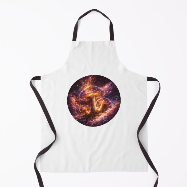 Item preview, Glowing Cosmic Psychedelic Mushrooms designed and sold by ImaginingNebulae.