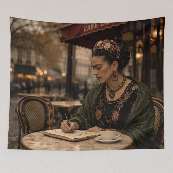 Item preview, Frida Kahlo Paris designed and sold by Muycote.