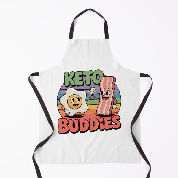 Item preview, Keto Buddies Vintage Cartoon Bacon and Egg Retro Sunset designed and sold by DOROTA-0909.