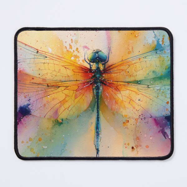 Item preview, Vibrant dragonfly art designed and sold by anytka.
