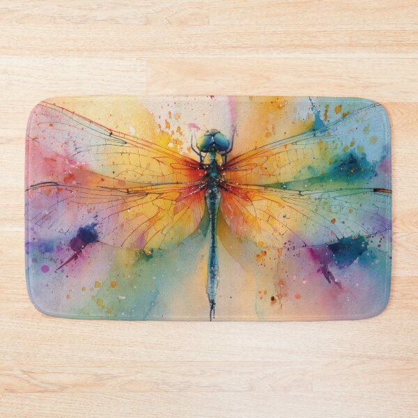 Item preview, Vibrant dragonfly art designed and sold by anytka.