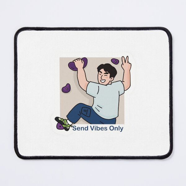 Item preview, Bouldering Vibes Only - Climb Art" designed and sold by runwaveart.