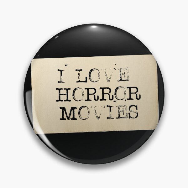 Item preview, I Love Horror Movies designed and sold by ClearStatements.