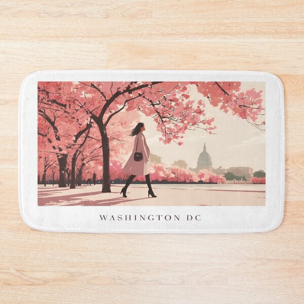 Item preview, Washington DC Pastel Cherry Blossom Capitol Park designed and sold by Fenay Designs.