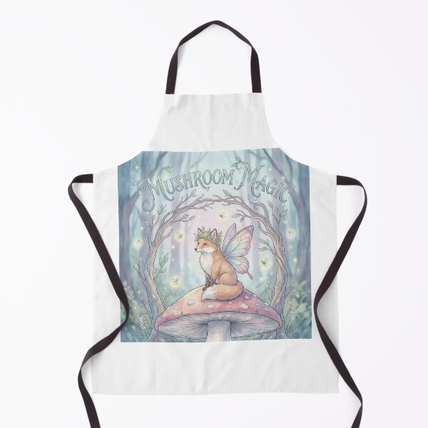 Item preview, Mushroom Magic Fairy Fox designed and sold by vibes-studio1.