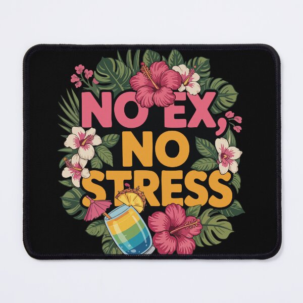 Item preview, No ex, no stress - Divorce Party  designed and sold by Kuku-Craft.