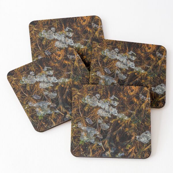 Item preview, Ice Crystals on Winter Moss designed and sold by ShotsbyDesiree.