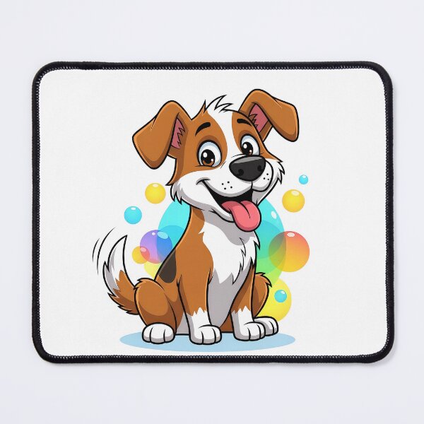 Item preview, Happy Dog Colorful Bubbles — Cartoon Cute Dog Happy Gift designed and sold by CLC54.