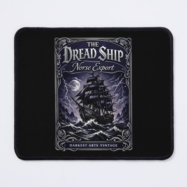 Item preview, The Dread Ship Darkest Arts Vintage Label designed and sold by agearb.