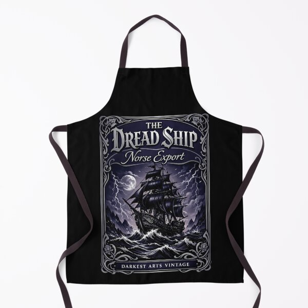 Item preview, The Dread Ship Darkest Arts Vintage Label designed and sold by agearb.