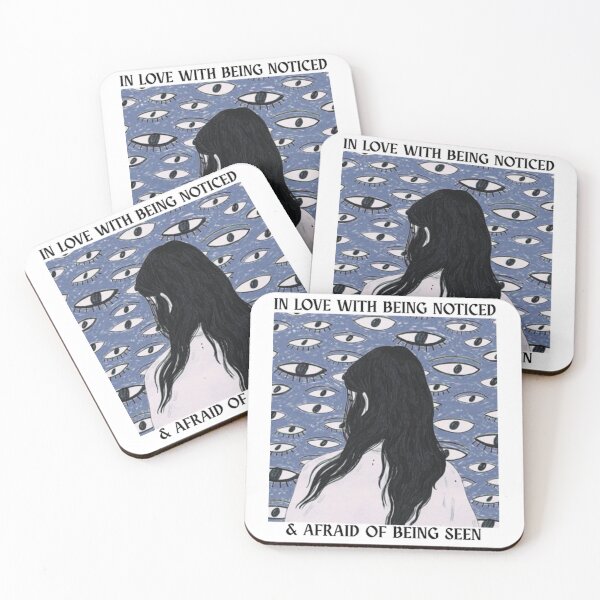 Item preview, In Love With Being Noticed And Afraid Of Being Seen, No Complaints Lyrics designed and sold by Rognvar.