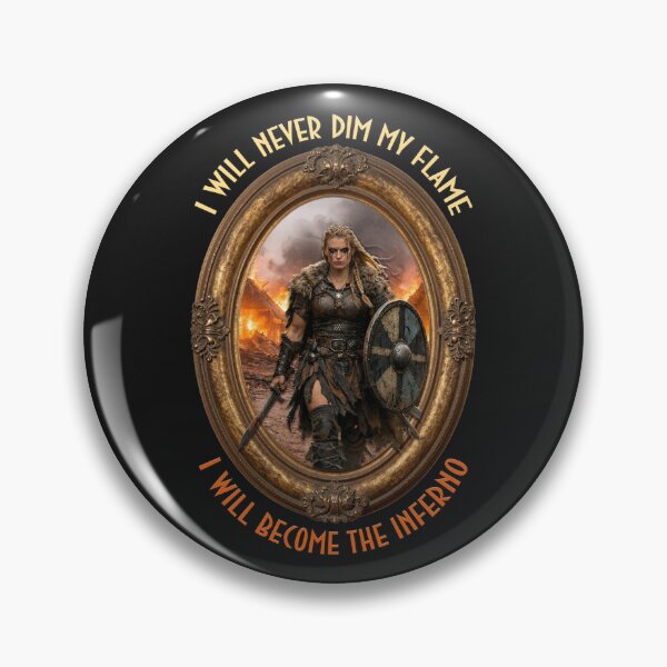 Item preview, I will never dim my flame. I will become the inferno designed and sold by JadeRyder.