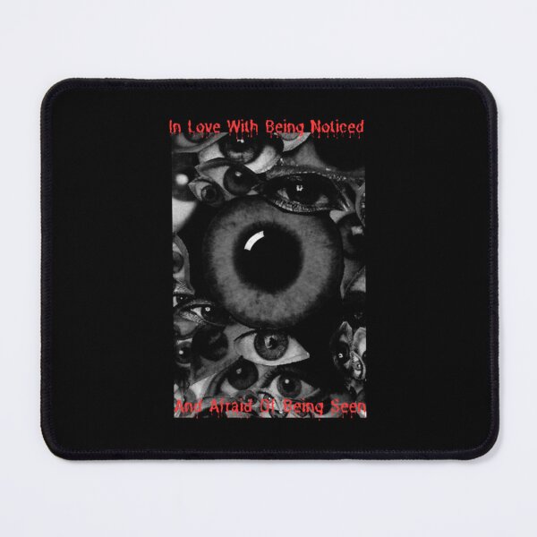 Item preview, In Love With Being Noticed And Afraid Of Being Seen No Complaints Lyrics - Watchful Eyes Collage designed and sold by Rognvar.
