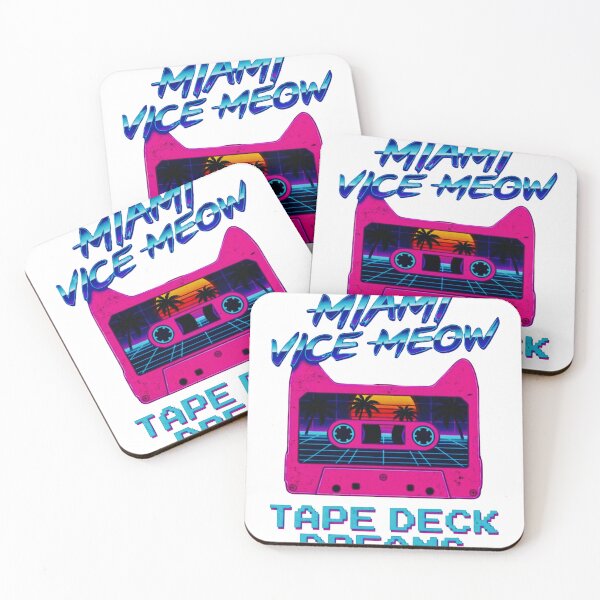 Item preview, Miami Vice Meow Retro designed and sold by vibes-studio1.