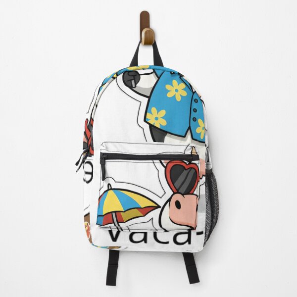 Item preview, Vacation Cow with Hawaiian Shirt and Suitcase designed and sold by FunnyDesigns221.