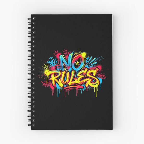 Item preview, No Rules - Rebel Mind Graffiti designed and sold by typoinspired.