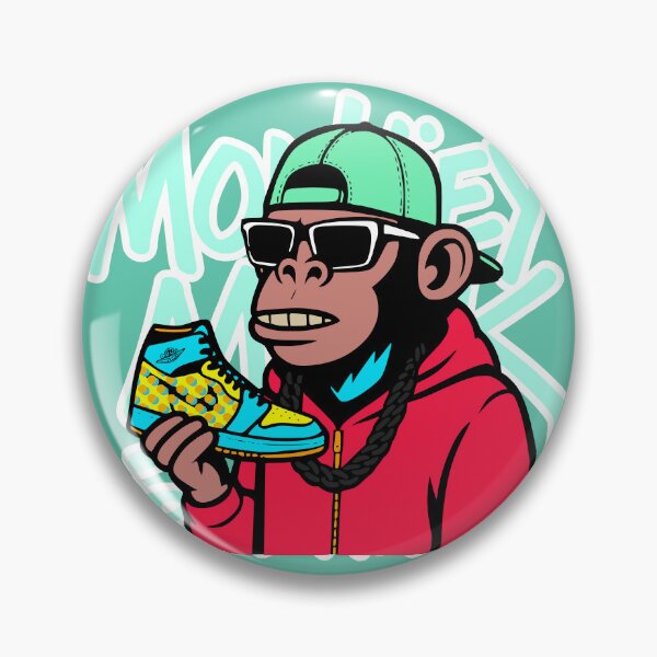 Item preview, MONKEY MARK – Rapper Ape Sneaker Style designed and sold by DixTartare.