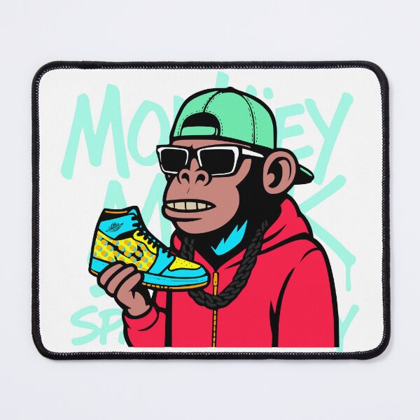Item preview, MONKEY MARK – Rapper Ape Sneaker Style designed and sold by DixTartare.