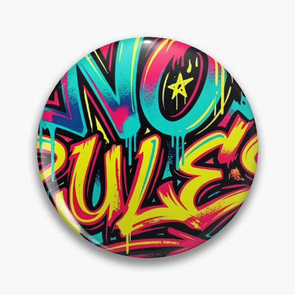 Item preview, No Rules - Street Vibes Graffiti Art designed and sold by typoinspired.